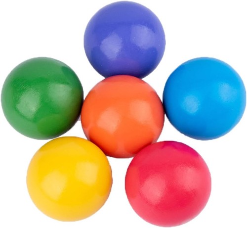 Holzkugeln 5cm montessori - holzkugeln,