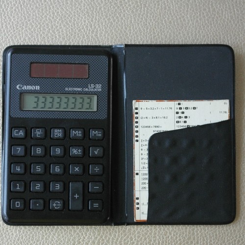 Canon taschenrechner ls 32 - canon,