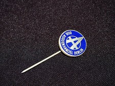 Anstecknadel Ehrennadel Pin BSG Aussenhandel Berlin DDR Fussball Oberliga top