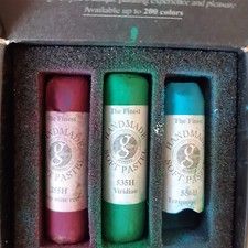 Gallery Artist's Handmade Softpastelle,  Künstlerpastelle 5 Stück, wenig benutzt