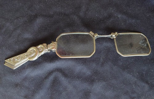 Lorgnon lorgnette 835 silber - lorgnette,