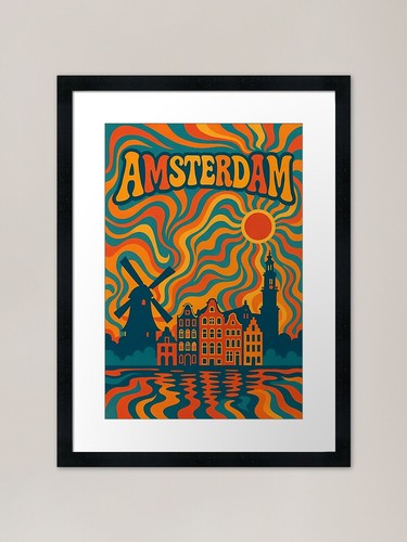 Trippy psychedelic poster - psychedelic, von