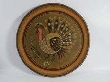 KMK Kupfermühle Hohenlockstedt Wandteller Ø ca 24,5 cm Pfau