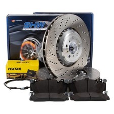 SHW Bremsscheiben + TEXTAR