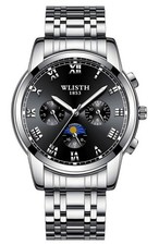 Quarzuhr Armbanduhr Edelstahl