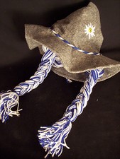 Filzhut,Oktoberfesthut,Seppelhut,Sepplhut,Hut,Zöpfe,Oktoberfest,Fasching,Deko