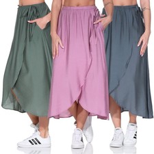 Ragwear Damen Midi Rock