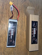 TERANTY  4S LIPO  HV -  15.2 V / 5500 mAh  / 60 C /  XT 60  Soft Case mit LED