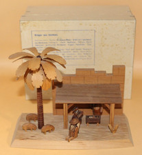 Antike Krippe Heilige Familie