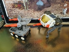 ? Starcom Vintage Fahrzeuge Coleco Battle Crane M6 Railgunner komplett Sticker