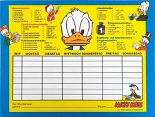 Micky Maus Beilage aus Heft 34