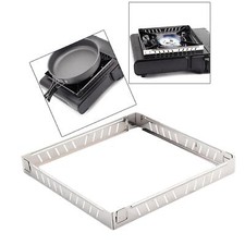 Gasherd Windschutz Edelstahl