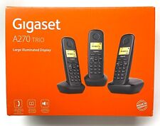 Gigaset A270 Trio schwarz DECT