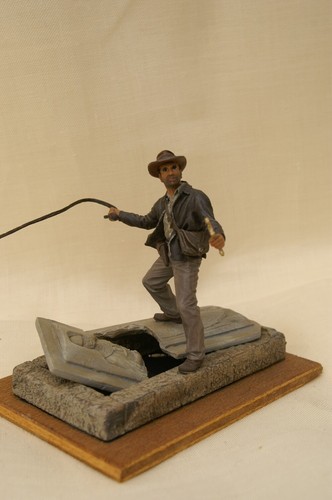 Indianer jones zinnfigur 54mm - indianer, zinnfigur,
