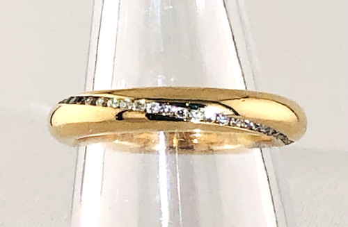 Ring gold 750 - ring, mit