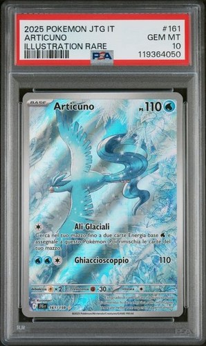 Pokemon psa articuno 161 ir - pokemon,