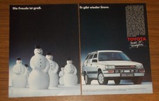 Seltene Werbung TOYOTA TERCEL