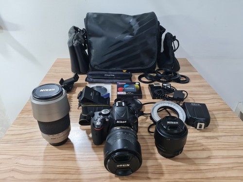 Nikon d5100 kit 3 - d5100, +
