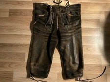 vintage Hirsch  Lederhose alt