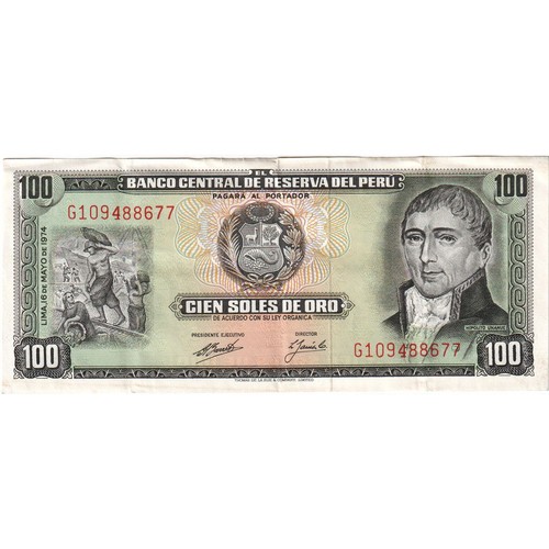 Peru 100 soles - peru,,