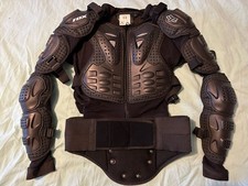 Fox Herren Protektorenjacke Titan Sport Motorrad Moped Größe M Neuwertig Schutz