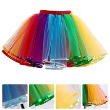 Kinder Regenbogen Tüllrock