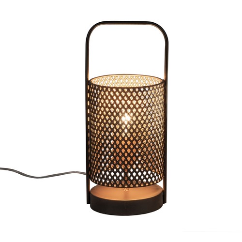 Lampe rund metalllampe - lampe, in