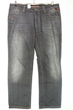 Revil's Jeans Herren Jeans Hose Gr.26 K W38 L30 grau dunkelgrau gerade J2725
