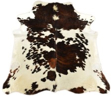 KUHFELL TRICOLOR STIERFELL ca