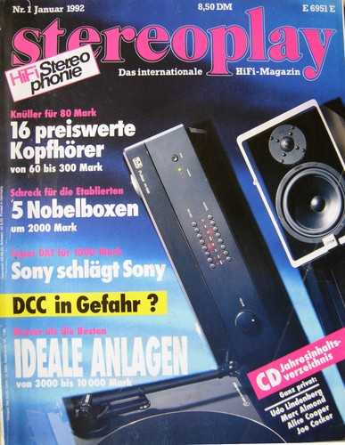 Stereoplay kef 103 4 - 1/92, 103/4