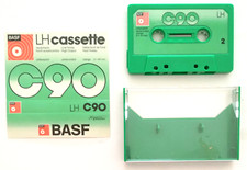 Mc Basf Lh C 90 c90 Musikkassette Vintage Compact Cassette Tape Audio Gebraucht N