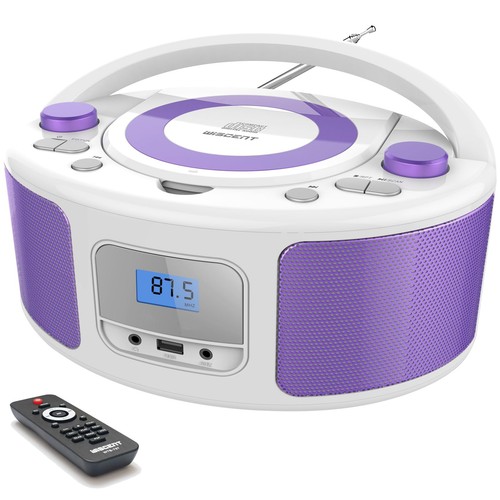 Tragbar radio boombox mit - cd,