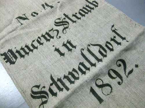 Großer leinensack - großer,