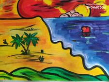 Stanley King -  Face of the sea  mit Zertifikat