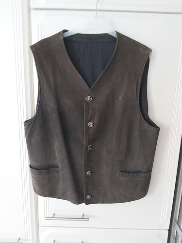 Wildlederweste herren - wildlederweste,