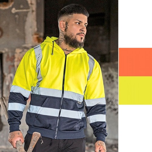 Korntex vis workwear hooded - hi-vis,