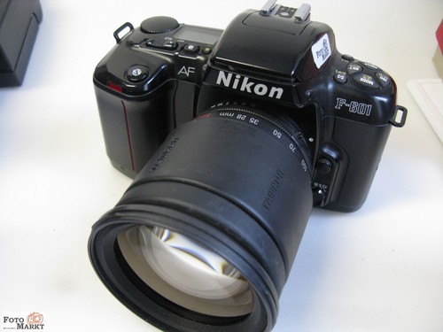 Set nikon 601 slr kamera - slr,