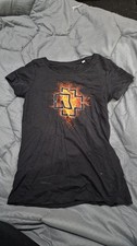 Rammstein Shirt, Damen, Kreuz, brennt, schwarz, ungetragen, Gr. S, 36
