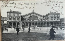 Postkarten Paris, 1912, gelaufen,beschriftet,mit Marken,Sehenswürdigkeiten