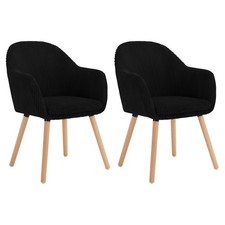 1/2x Esszimmerstühle aus Cord