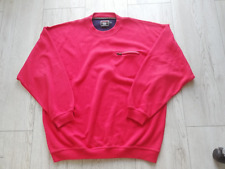 HERRENPULLOVER "WIND LIMITED EDITION" ROT, LANGARM, Gr. 54 mit Reißverschluss