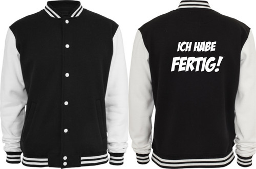 Collegejacke ich habe - collegejacke,