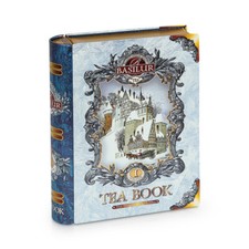 Schwarzertee im Buch, mit