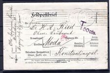 Türkei 1917 Feldpostbrief mit