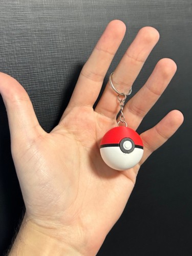 Pokéball schlüsselanhänger - pokéball,