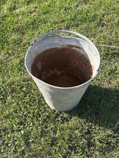 alter Zinkeimer Eimer 10 L