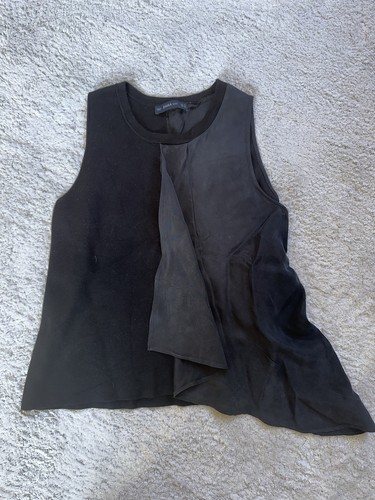 Zara knit top - zara, schwarz