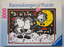 RAVENSBURGER - 1000 Teile Puzzle - SCHAFE Sheepworld SO IN LOVE - NUR 1 x Porto