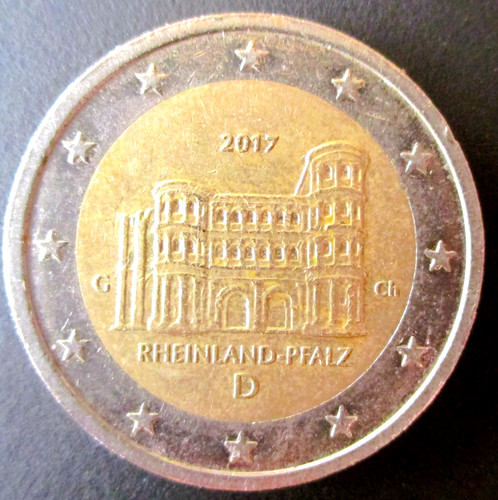 Gedenkmünze euro 2017 g - 2,