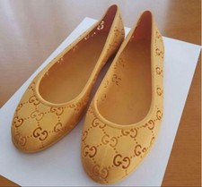 GUCCI Gummi Pantoletten